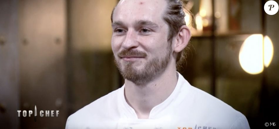 Thomas dans "Top Chef 2021" sur M6.