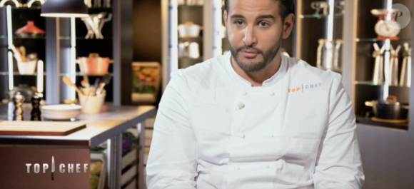 Mohamed dans "Top Chef 2021" sur M6.