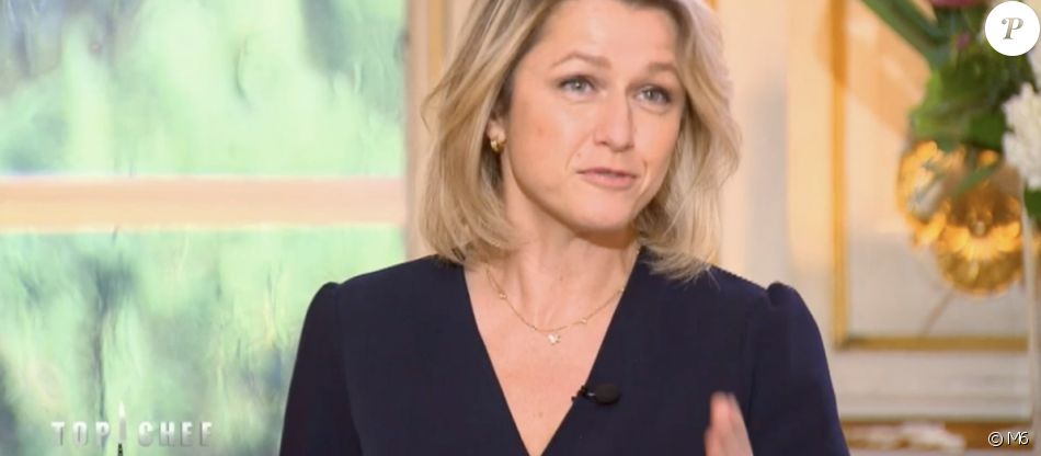 La ministre de la Transition Ecologique Barbara Pompili dans "Top Chef 2021" sur M6.