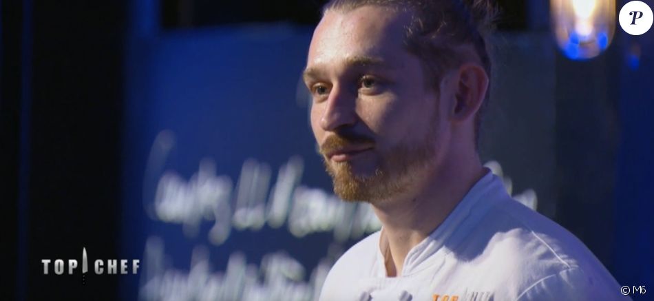 Thomas dans "Top Chef 2021" sur M6.