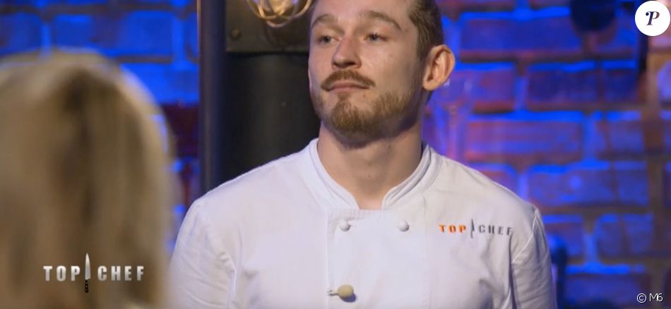Thomas dans "Top Chef 2021" sur M6.