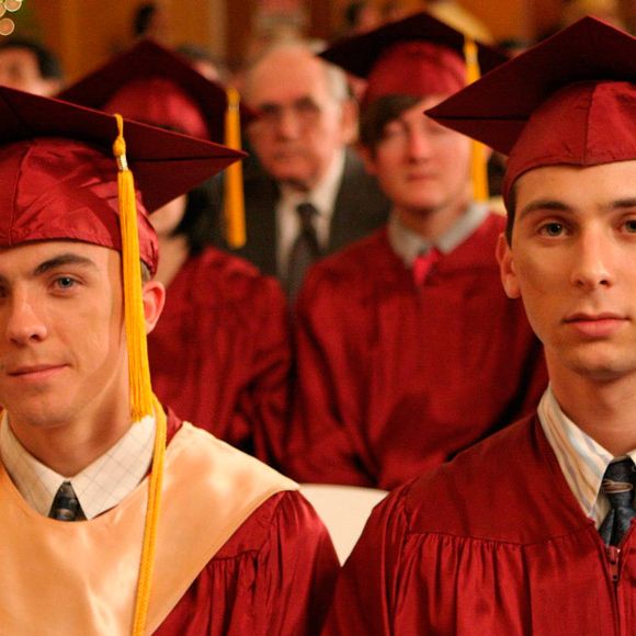 Frankie Muniz et Justin Berfield dans la série "Malcolm".
