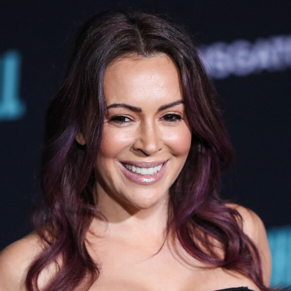 Alyssa Milano - Les célébrités assistent à la première du film "Bombshell" à Los Angeles, le 10 décembre 2019.