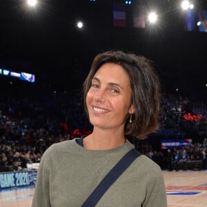 Alessandra Sublet au match de NBA Game Paris 2020 entre les Bucks de Milwaukee et les Charlotte Hornet à l'AccorHotels Arena à Paris le 24 janvier 2020. © Veeren / Bestimage