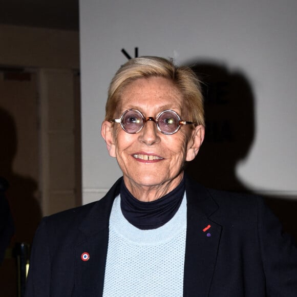 Isabelle Balkany lors d'une réunion publique de la tête de la liste LR au conservatoire Maurice Ravel, à Levallois-Perret, France, le 26 février 2020. © Federico Pestellini/Panoramic/Bestimage