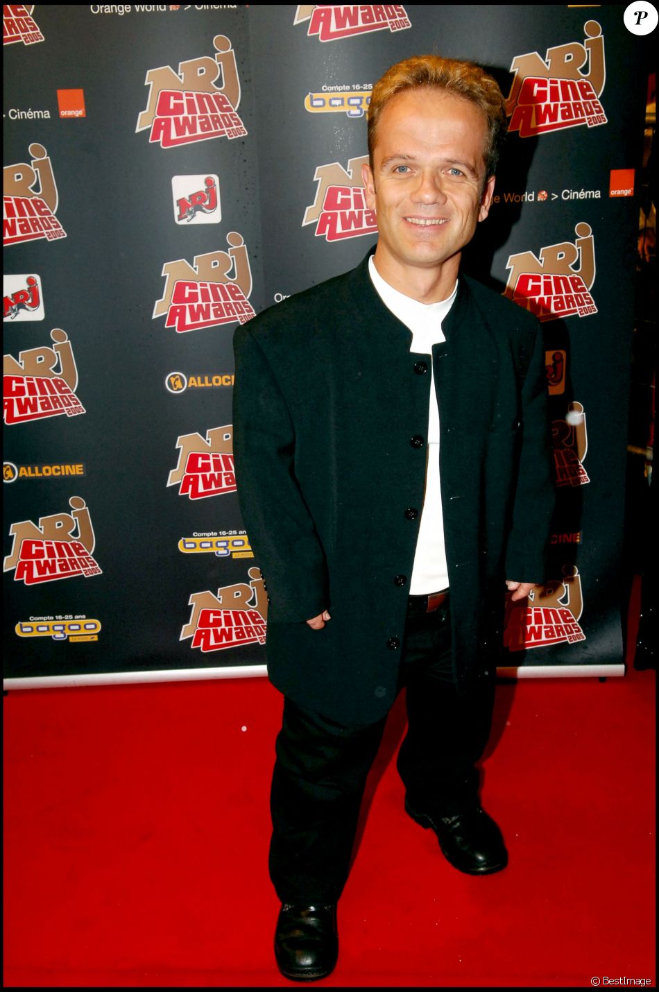Anthony Laborde (Passe-Muraille) à la cérémonie des NRJ Cine Awards au Grand Rex, à Paris