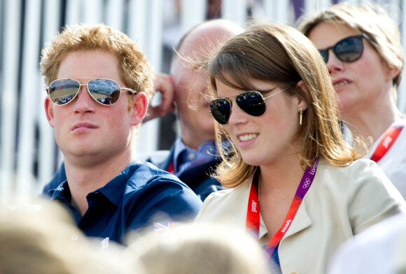 Archives - Le prince Harry et sa cousine Eugenie d'York aux Jeux olympiques de Londres
