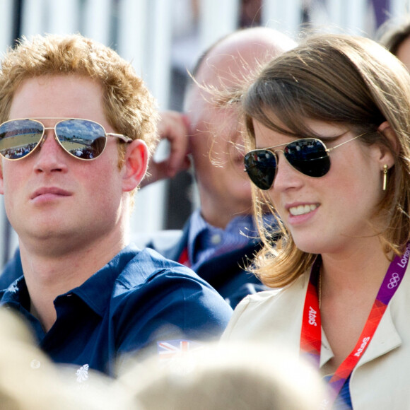 Archives - Le prince Harry et sa cousine Eugenie d'York aux Jeux olympiques de Londres