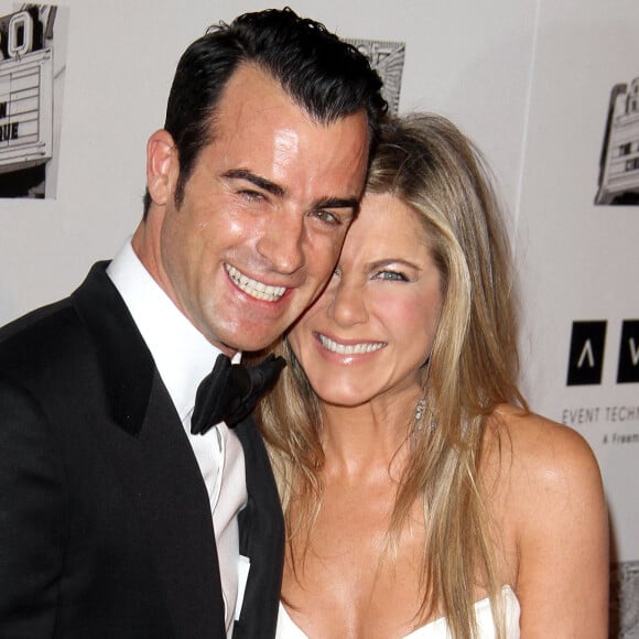 Jennifer Aniston et Justin Theroux au 26e gala "American Cinematheque Award" à Beverly Hills.