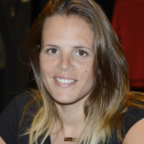 Laure Manaudou - Tournee evenement "Reebok Live With Fire Tour" sur le parvis de la Defense a Paris le 4 mai 2013.