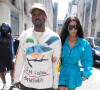 Kim Kardashian et Kanye West à la Fashion Week de Paris.