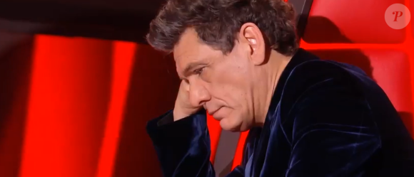 Marc Lavoine dans "The Voice" - TF1