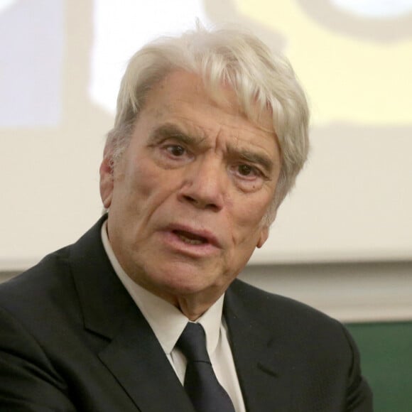 Exclusif - Bernard Tapie, nouveau parrain des étudiants en médecine, participe à la rentrée solennelle de la faculté de médecine de Nice, le 22 novembre 2018. 