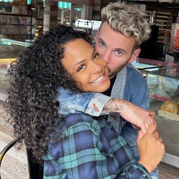 Christina Milian et M. Pokora sur Instagram.