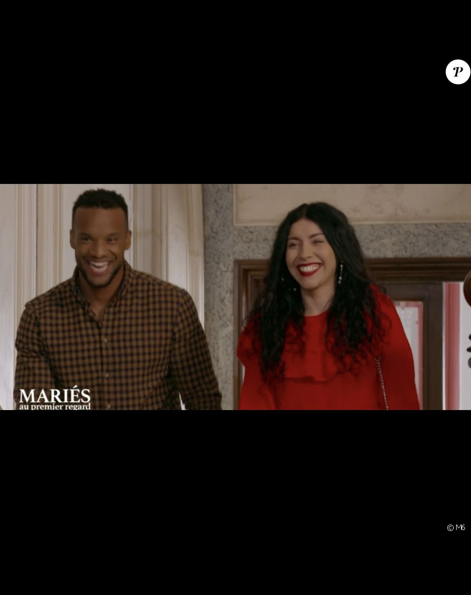 Mélina et Yannick dans "Mariés au premier regard 2021" - M6