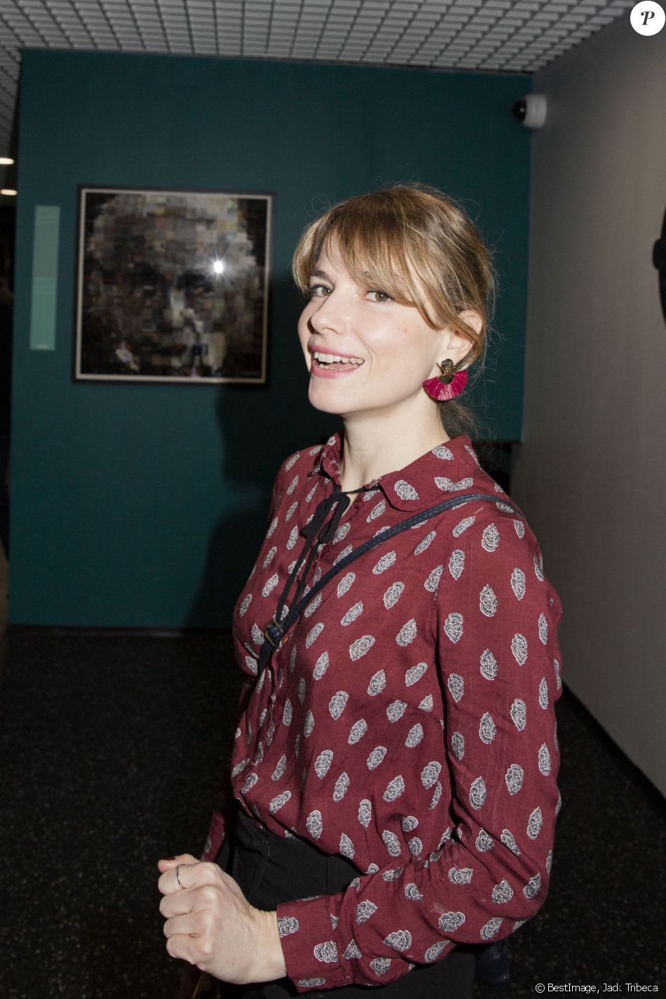 Cécilia Cara - Inauguration du Musée de l'illusion à Paris le 27 janvier 2020. © Jack Tribeca/Bestimage