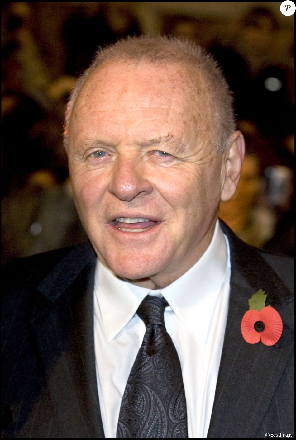 Anthony Hopkins à Londres.