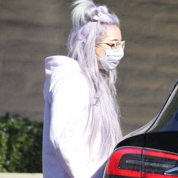 Exclusif - Lady Gaga est sortie faire quelques courses à Malibu. Le 31 décembre 2020.