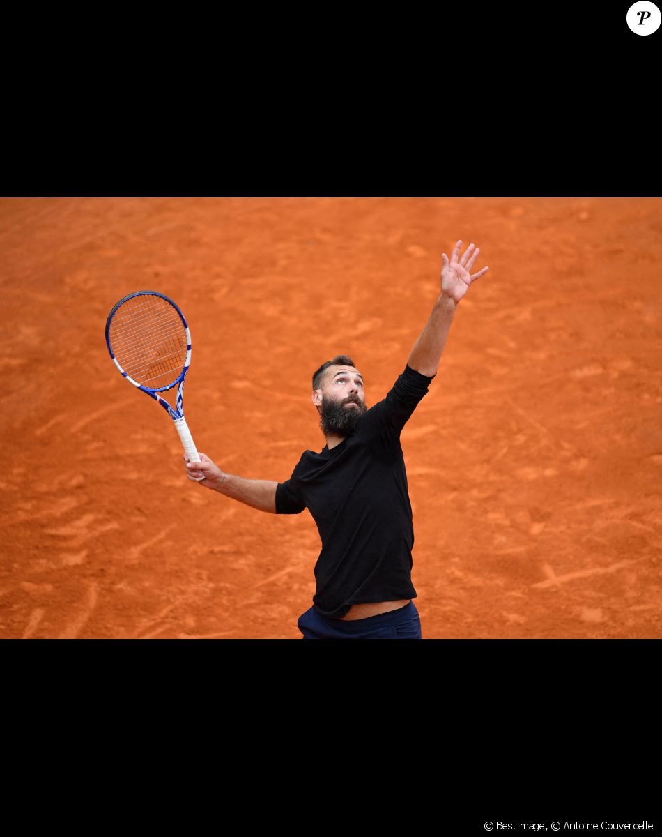 Benoît Paire - Tennis : Rolex Monte Carlo Masters le 10 avril 2021. © Antoine Couvercelle / Panoramic / Bestimage