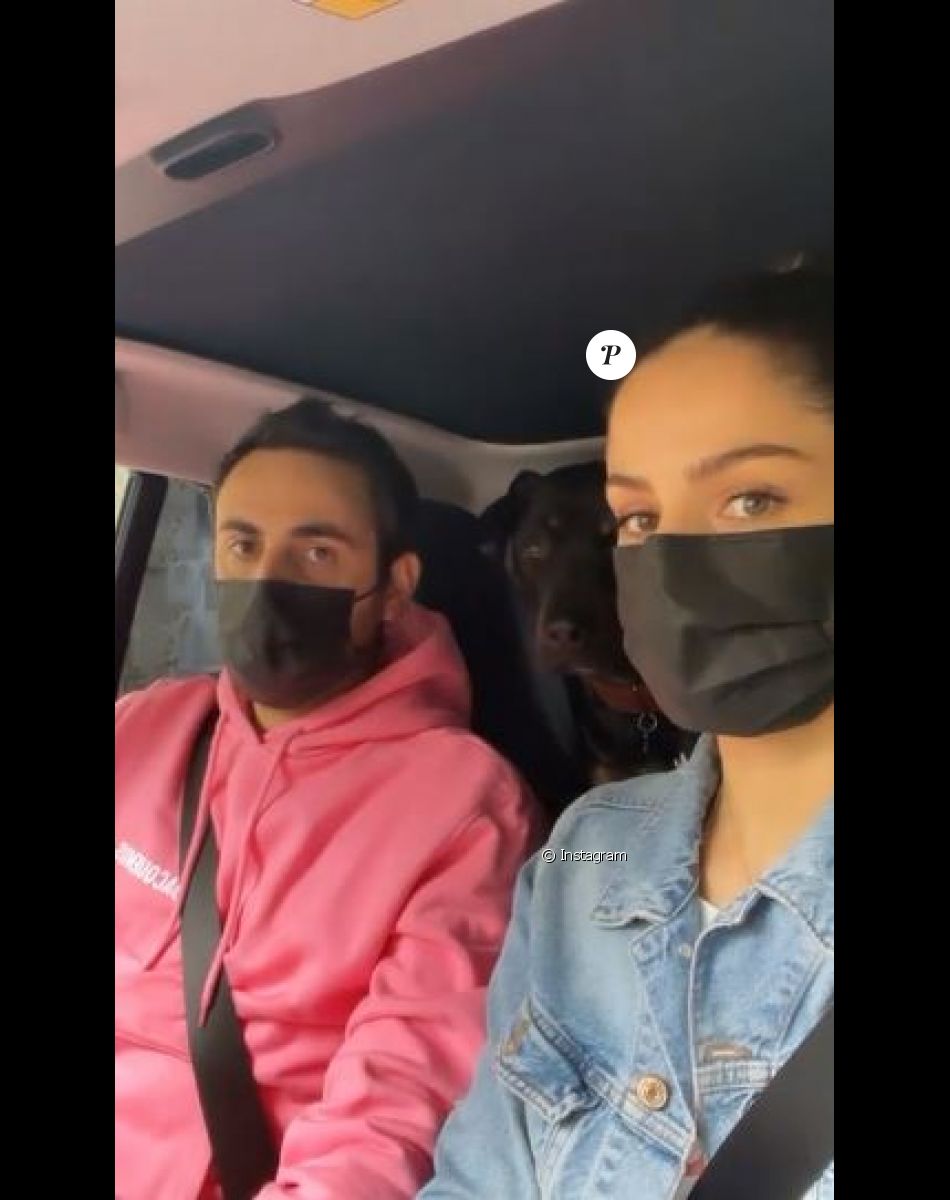 Camille Combal dévoile le visage de sa chérie Marie sur Instagram. 1er mai 2021.