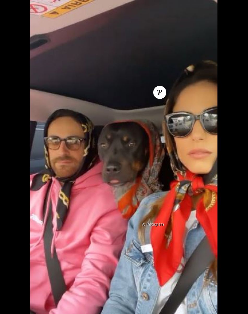 Camille Combal dévoile le visage de sa chérie Marie sur Instagram. 1er mai 2021.
