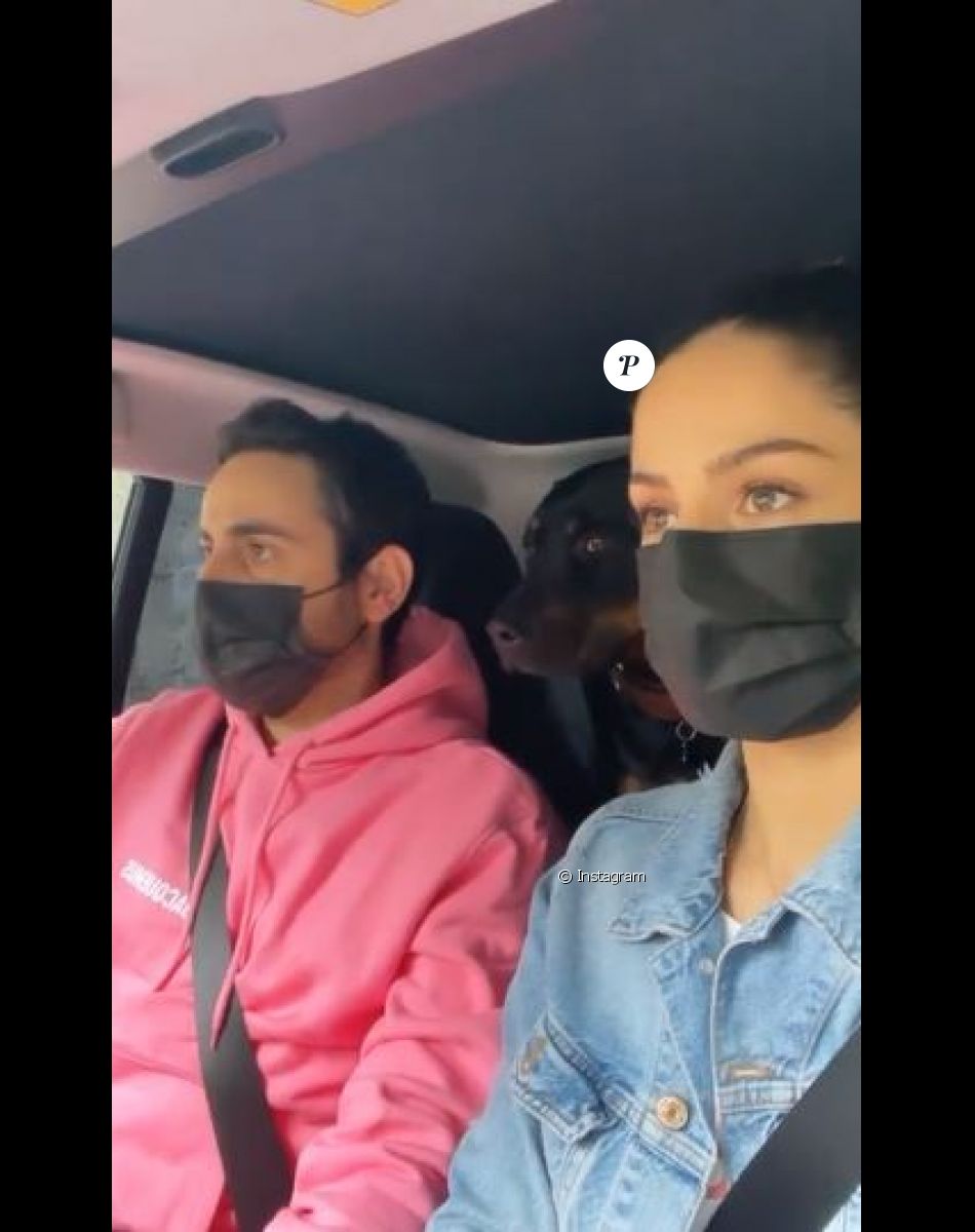 Camille Combal dévoile le visage de sa chérie Marie sur Instagram. 1er mai 2021.