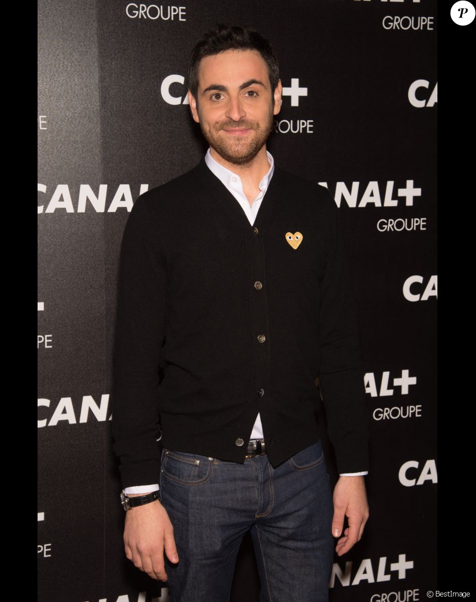 Info - Camille Combal atteint d'une maladie génétique des yeux - Camille Combal - Soirée des animateurs du Groupe Canal+ au Manko à Paris. Le 3 février 2016