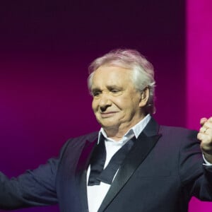 Michel Sardou - Dernière date de son spectacle "La dernière danse" à la Seine Musicale à Boulogne-Billancourt, le 11 avril 2018. © Pierre Perusseau/Bestimage