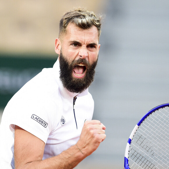 Joie de Benoit Paire - Internationaux de tennis de Roland Garros à Paris. © JB Autissier / Panoramic / Bestimage 