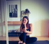 Cinzia de "Pékin Express 2021" fait du yoga, photo Instagram du 12 avril 2021