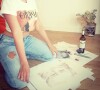 Cinzia de "Pékin Express 2021" pose sur Instagram, avril 2021