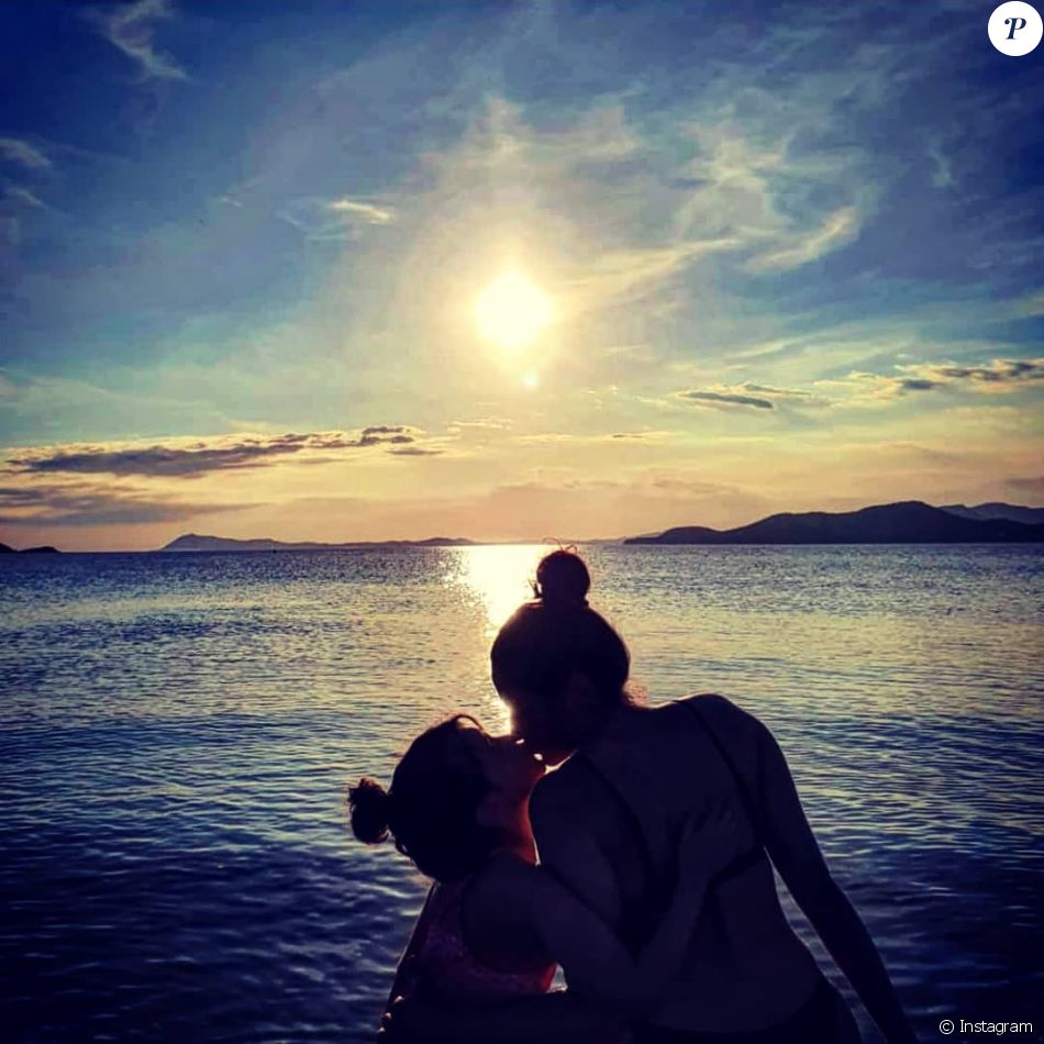 Cinzia de "Pékin Express 2021" avec sa fille sur Instagram, mars 2021