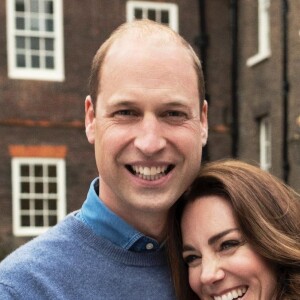 Portrait du prince William et Kate Middleton pour leurs 10 ans de mariage, le 29 avril 2021.