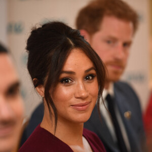 Le prince Harry, duc de Sussex, et Meghan Markle, duchesse de Sussex, participent à une réunion sur l'égalité des genres avec les membres du Queen's Commonwealth Trust au château de Windsor.