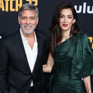 George Clooney et sa femme Amal Clooney - Avant-première et soirée de présentation de la nouvelle série Hulu "Catch-22" à Hollywood, Los Angeles