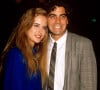 George Clooney et Kelly Preston en 1988.