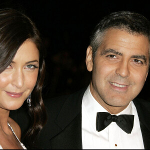 Lisa Snowdon et George Clooney à Los Angeles en 2004