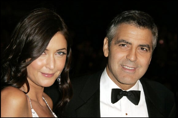 Lisa Snowdon et George Clooney à Los Angeles en 2004