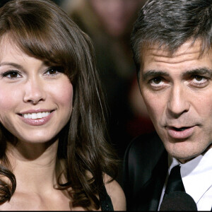 George Clooney et Sarah Larson à Hollywod