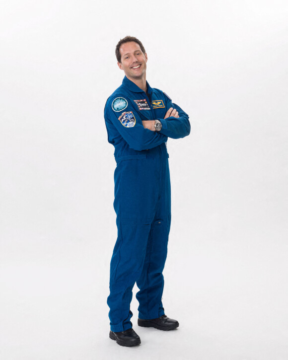 Thomas Pesquet, astronaute de l'Agence spatiale européenne et spécialiste de mission SpaceX Crew-2, à Houston, Texas, Etats-Unis, le 29 septembre 2021. © Robert Markowitz/Nasa/Planet Pix/Zuma Press/Bestimage