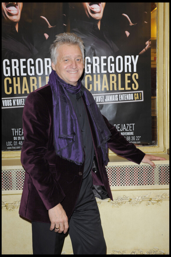 Gilbert Rozon - générale du spectacle de Gregory Charles "Vous n'avez jamais entendu ça !", au théatre Dejazet à Paris