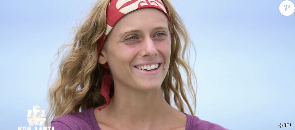 Maxine dans "Koh-Lanta, Les Armes serètes" sur TF1.