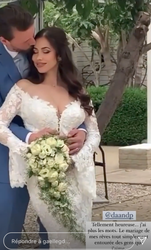 Gaelle Garcia Diaz se marie avec Daan de Peever.