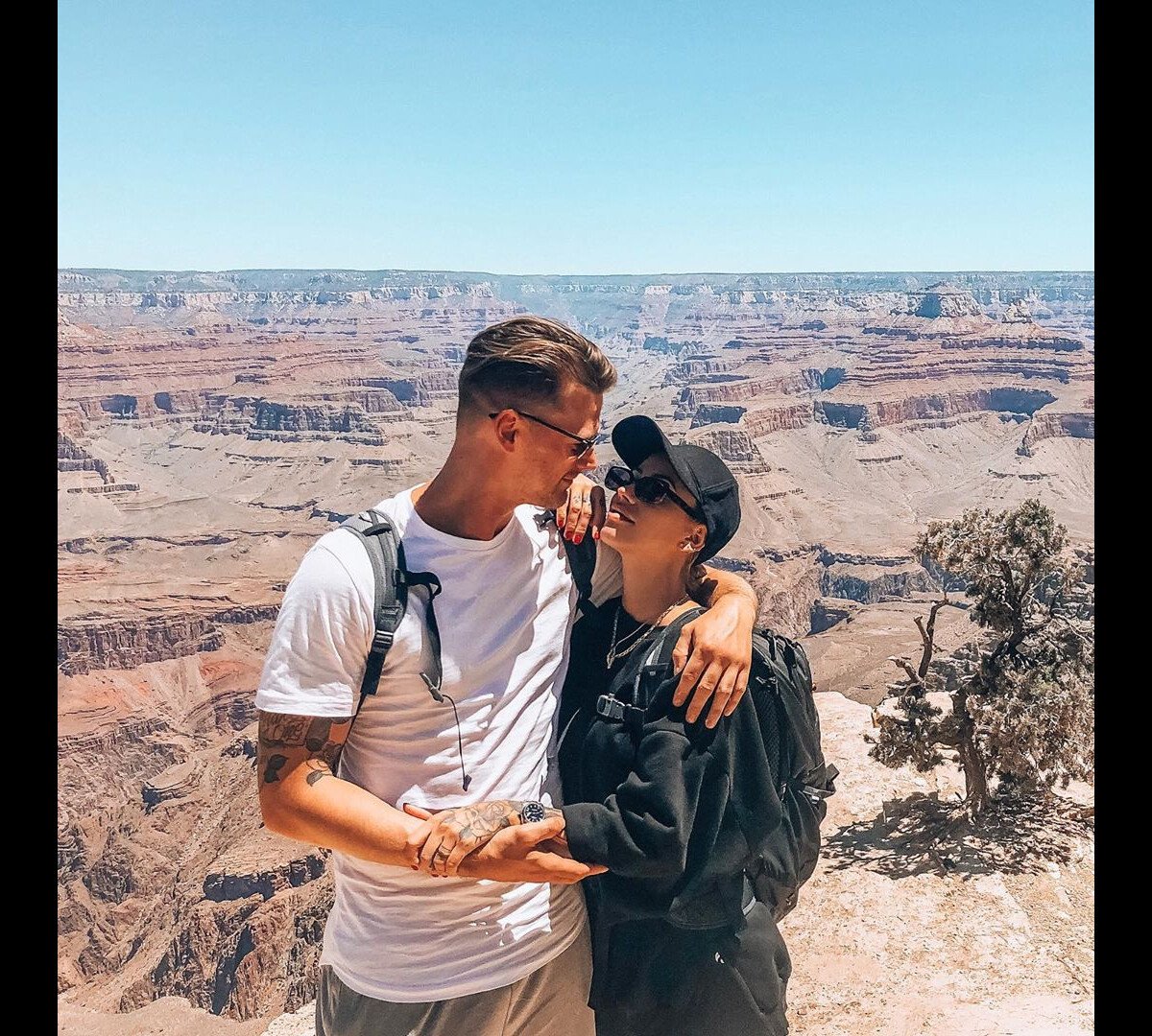 Photo : Gaelle Garcia Diaz et Daan aux Etats-Unis, le 24 juin 2019 -  Purepeople