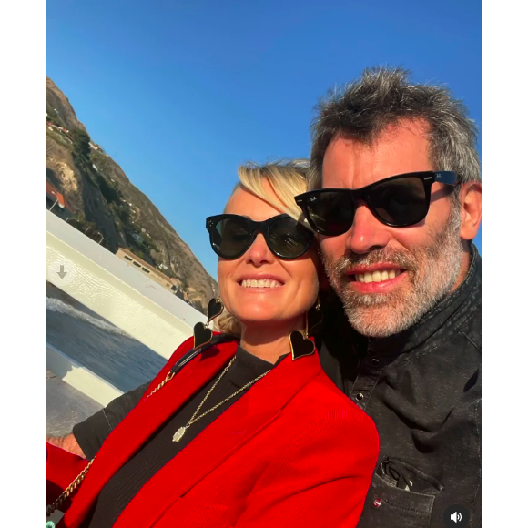 Jalil Lespert et Laeticia Hallyday sur Instagram, le 11 mai 2021.