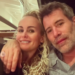 Jalil Lespert et Laeticia Hallyday sur Instagram, le 11 mai 2021.