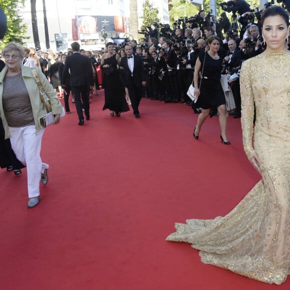 Eva Longoria Montee des marches du film "Le Passe" lors du 66 eme Festival du film de Cannes - Cannes 17/05/2013 