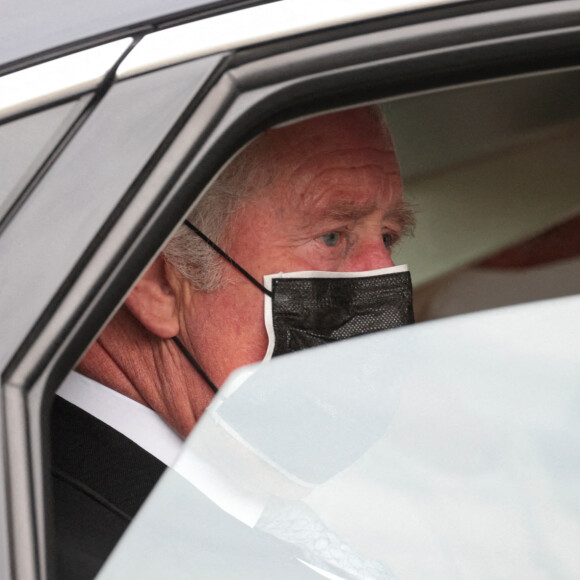 Le prince Charles, prince de Galles, et Camilla Parker Bowles, duchesse de Cornouailles, arrivent au palais de Westminster à Londres, Royaume Uni, le 11 mai 2021, pour le discours d'ouverture de la session parlementaire de la reine Elisabeth II d'Angleterre.