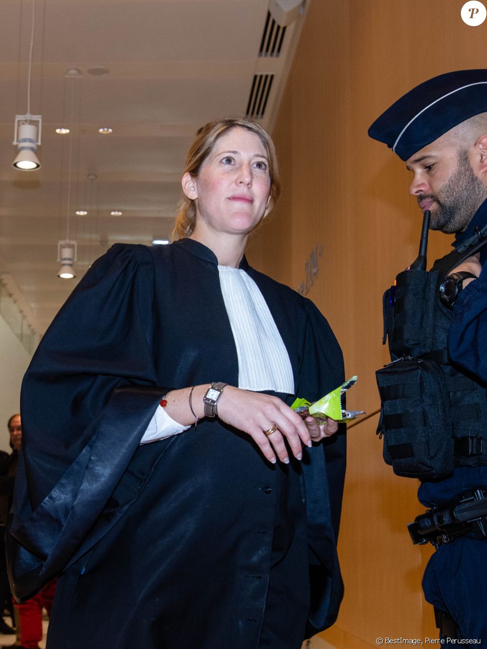 Julia Minkowski, avocate de Bernard Tapie - Affaire Tapie : plaidoirie des avocats de la défense, Tribunal de Paris , 11ème chambre correctionnelle, 2ème section, Paris le 4 avril 2019. ©Pierre Perusseau / Bestimage