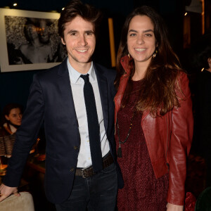 Exclusif - Anouchka Delon et son compagnon Julien Dereims - Vernissage de l'exposition "Les couples Mythiques - Amours sous les projecteurs" à l'hôtel Roch à Paris le 6 février 2018. © Rachid Bellak/Bestimage